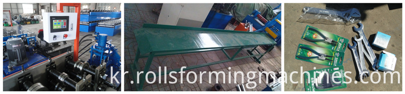 전기 제어 시스템 용골 롤 성형 기계 Electric Control System keel roll forming machine